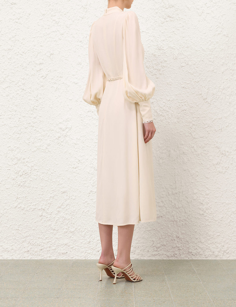 TRIM UTILITY MIDI DRESS 4