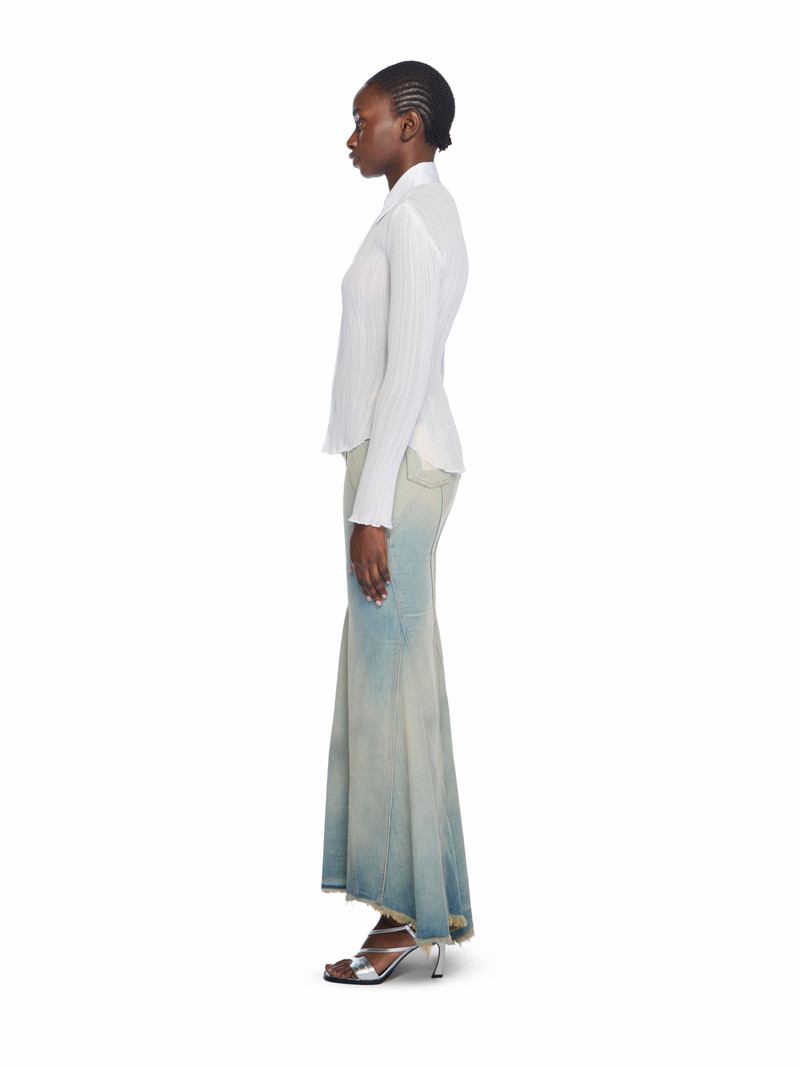 Plisse Long Sleeve Shirt 3