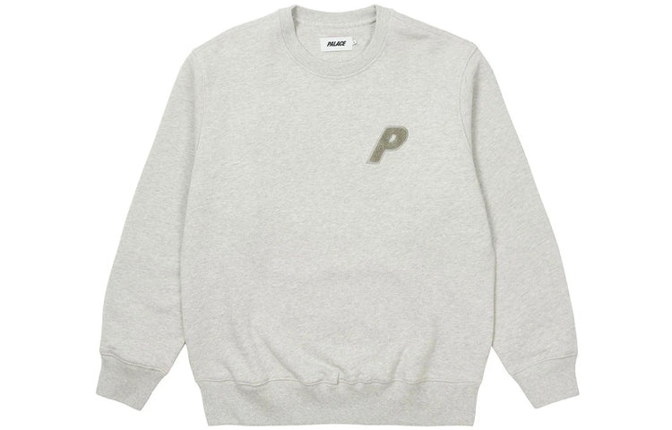 PALACE Unisex Logo Round-neck Sweatshirt Grey P20CS007 - 2