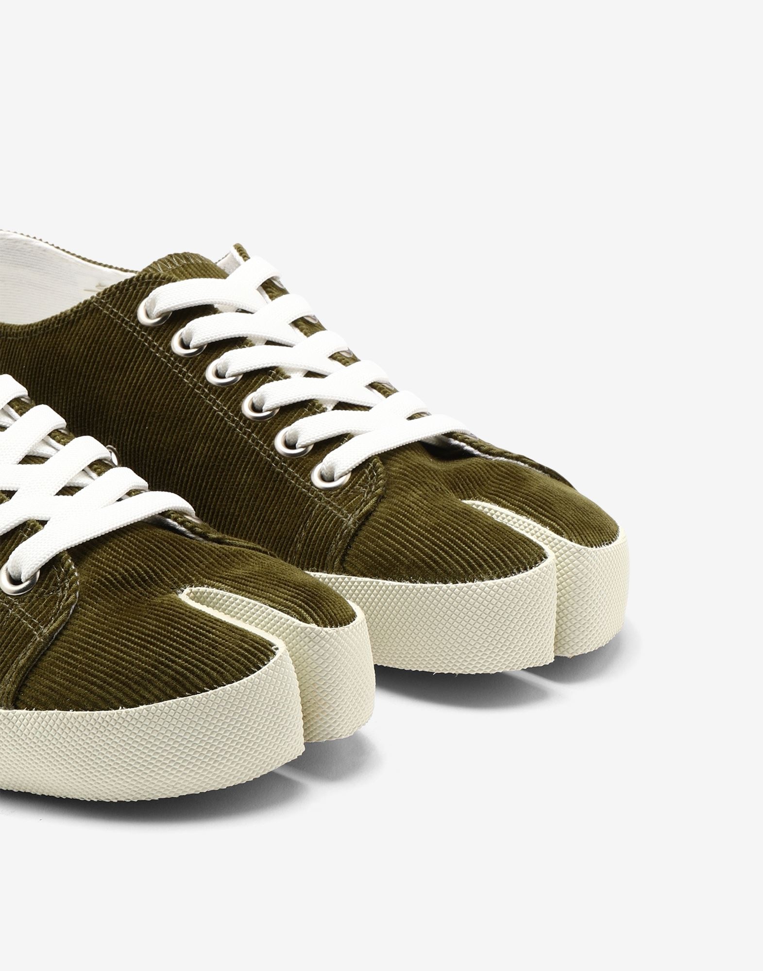 Tabi velvet sneakers - 5