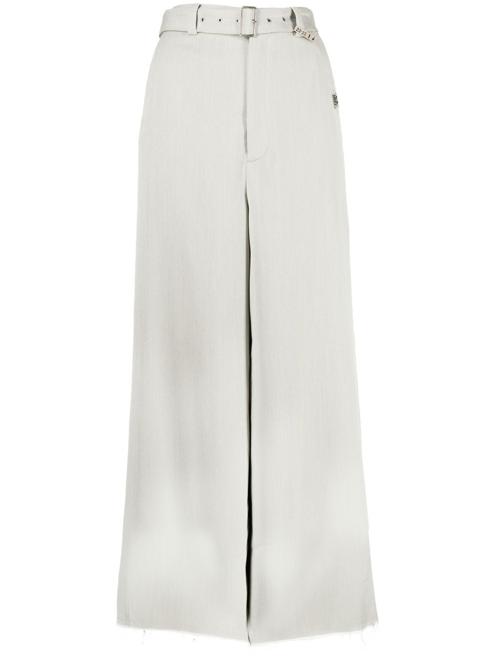 belted wide-leg trousers - 1