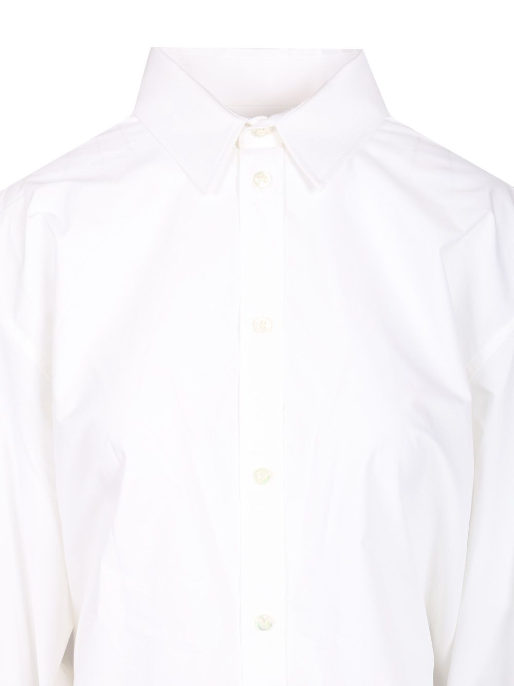 Semi Fitted Shirt Shirts White - 4