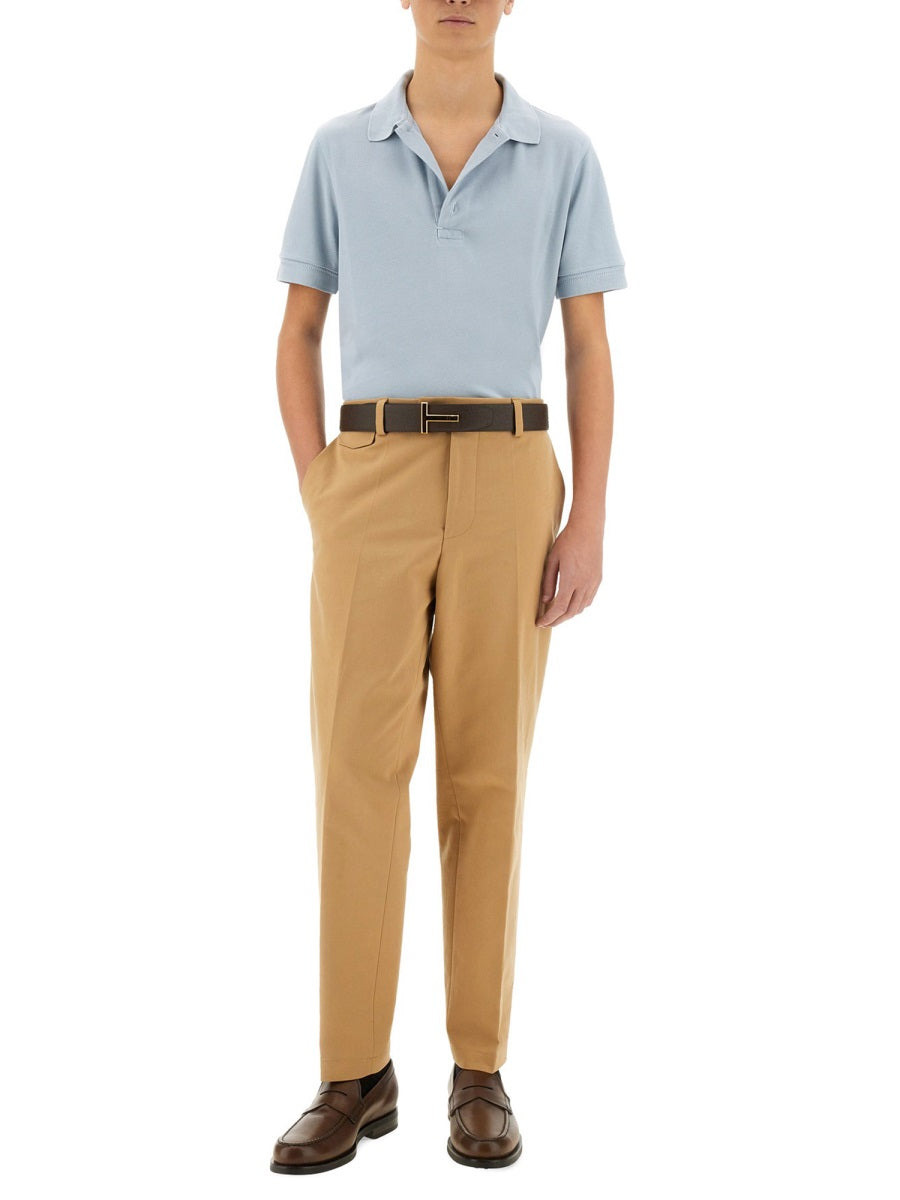 Tom Ford Men Piquet Polo - 2