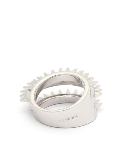We11done layered spiked ring outlook