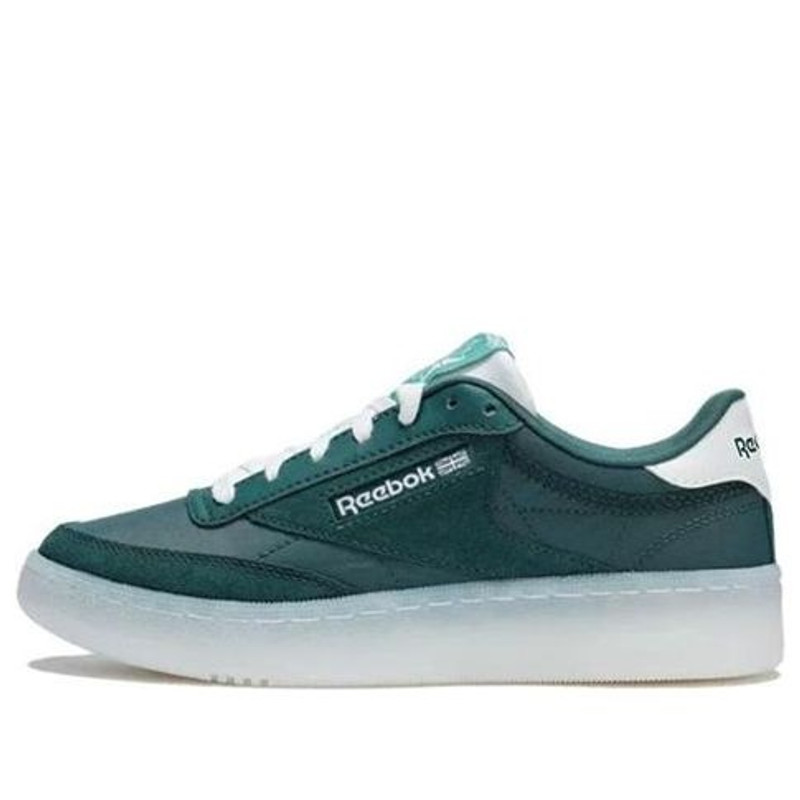 Reebok Club C 85W 신발 '녹색 화이트' 100222333 - 1