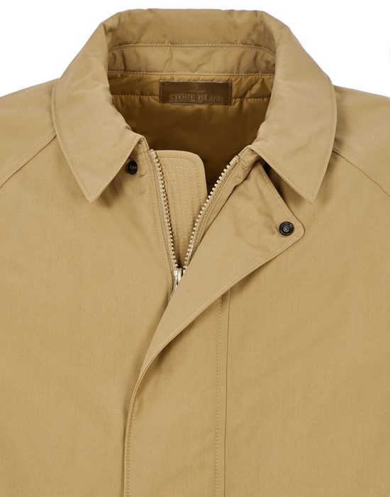 710F1 STONE ISLAND GHOST PIECE_O-VENTILE® WITH PRIMALOFT INSULATION TECHNOLOGY DARK BEIGE - 4