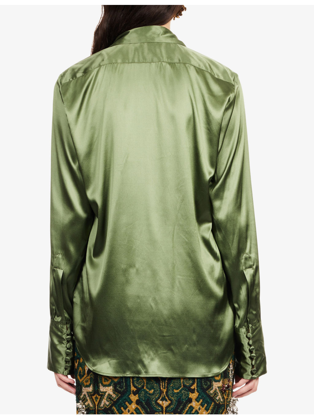 Celinas Long-Sleeve Silk Shirt - 4