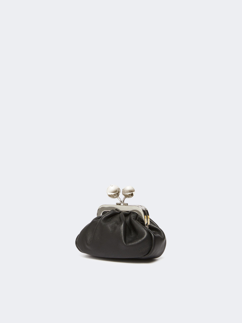 WEEKEND Max Mara Nappa sheepskin Nano Pasticcino Bag - BLACK outlook