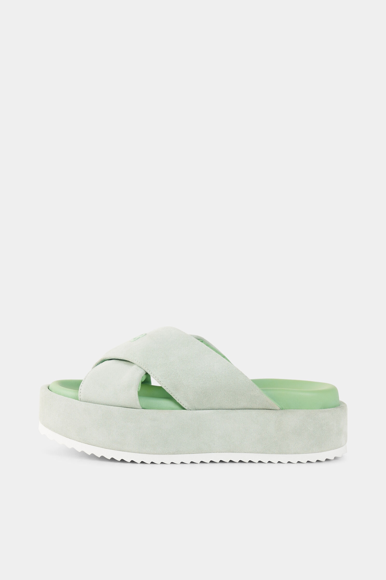 Sorrento platform sandals in Mint - 1