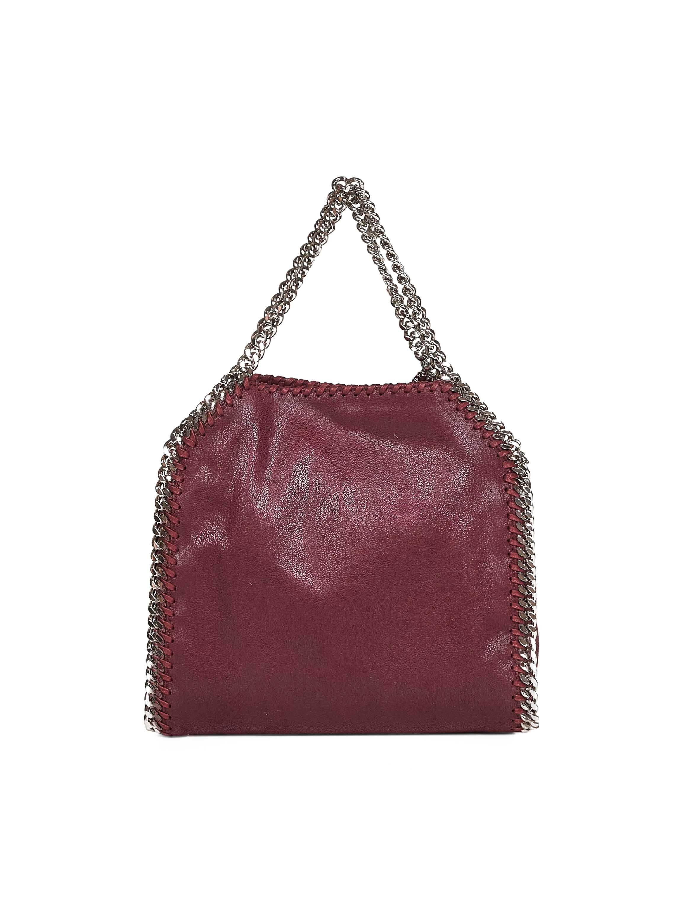 Plum Falabella Mini Tote Bag - 3