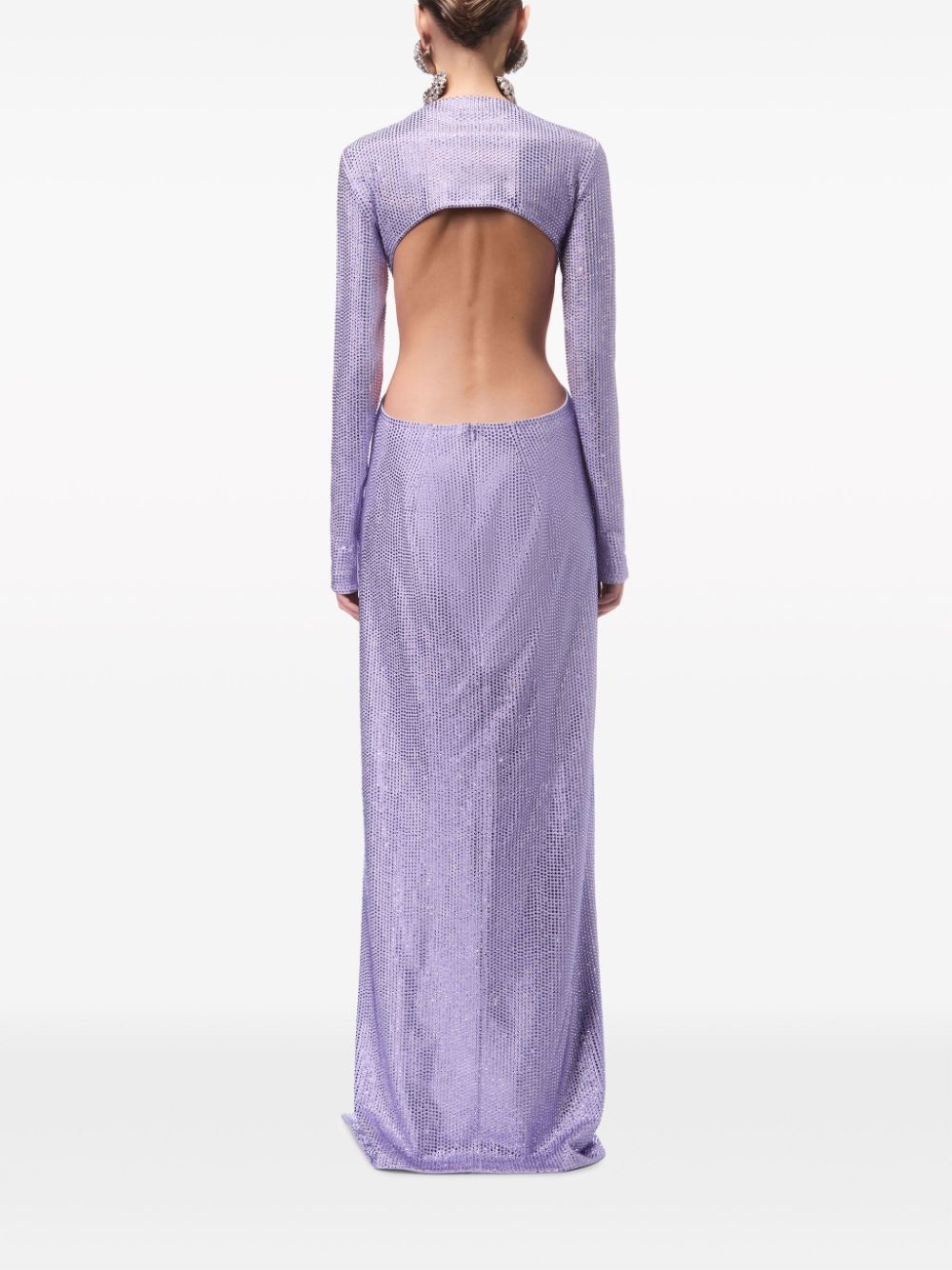 crystal-embellished knot gown - 4