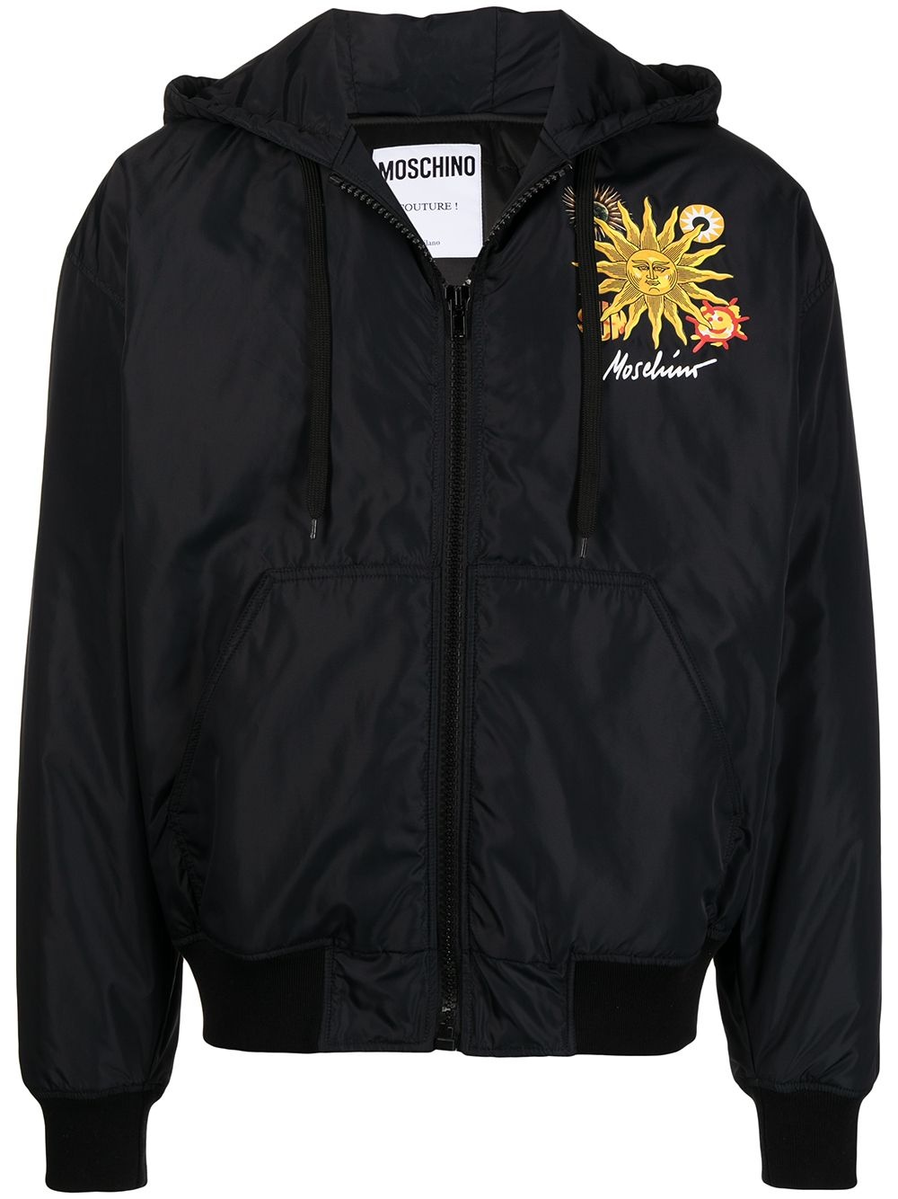 sun-print puffer jacket - 1