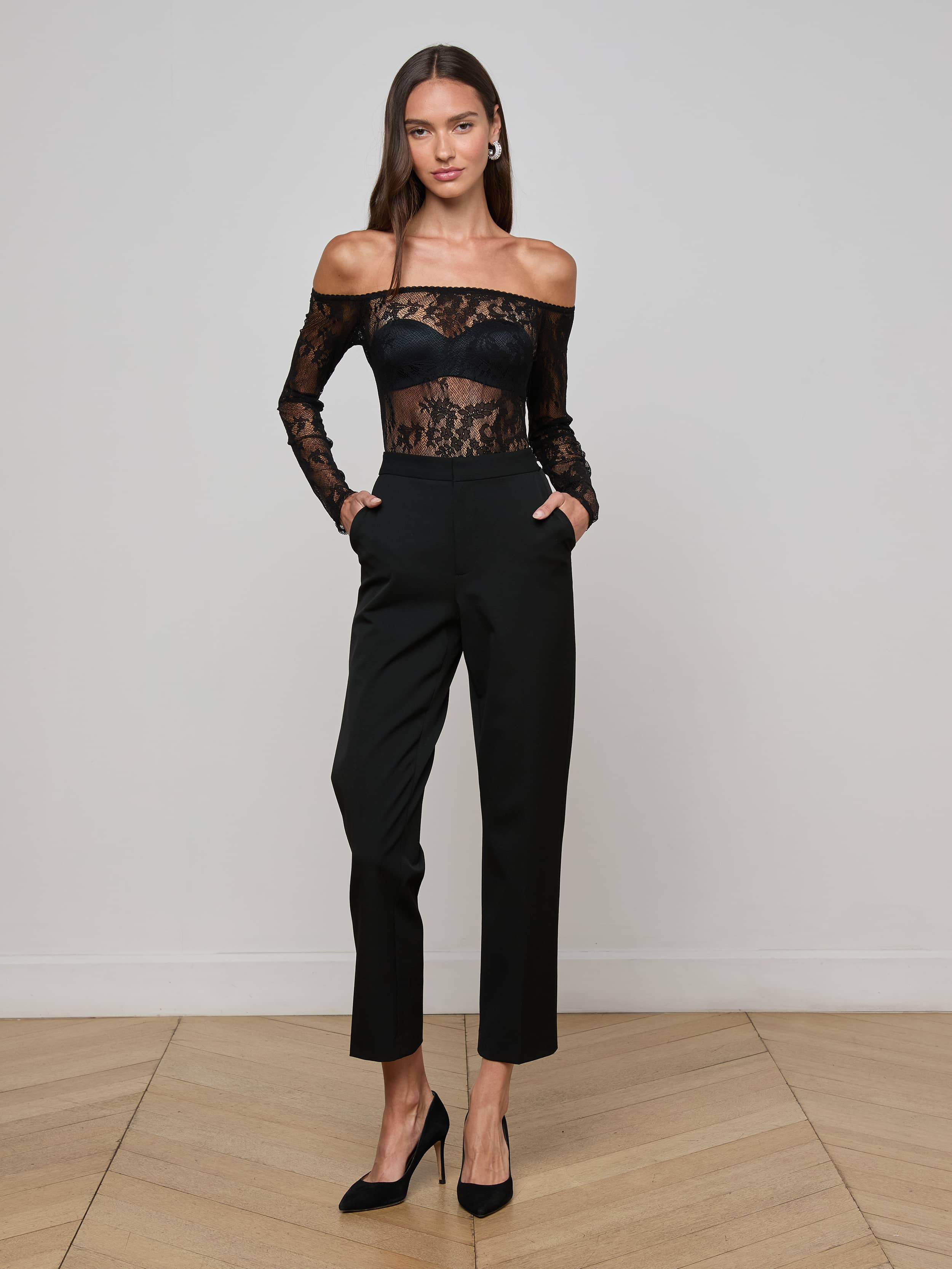 Peonie Lace Bodysuit - 4