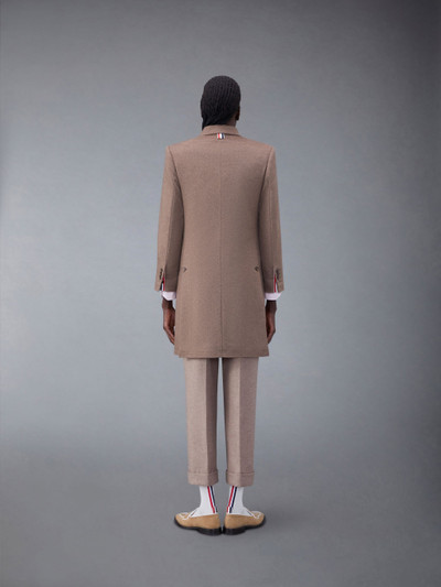 Thom Browne Coat Weight Cashmere Melange High Armhole Chesterfield Overcoat outlook