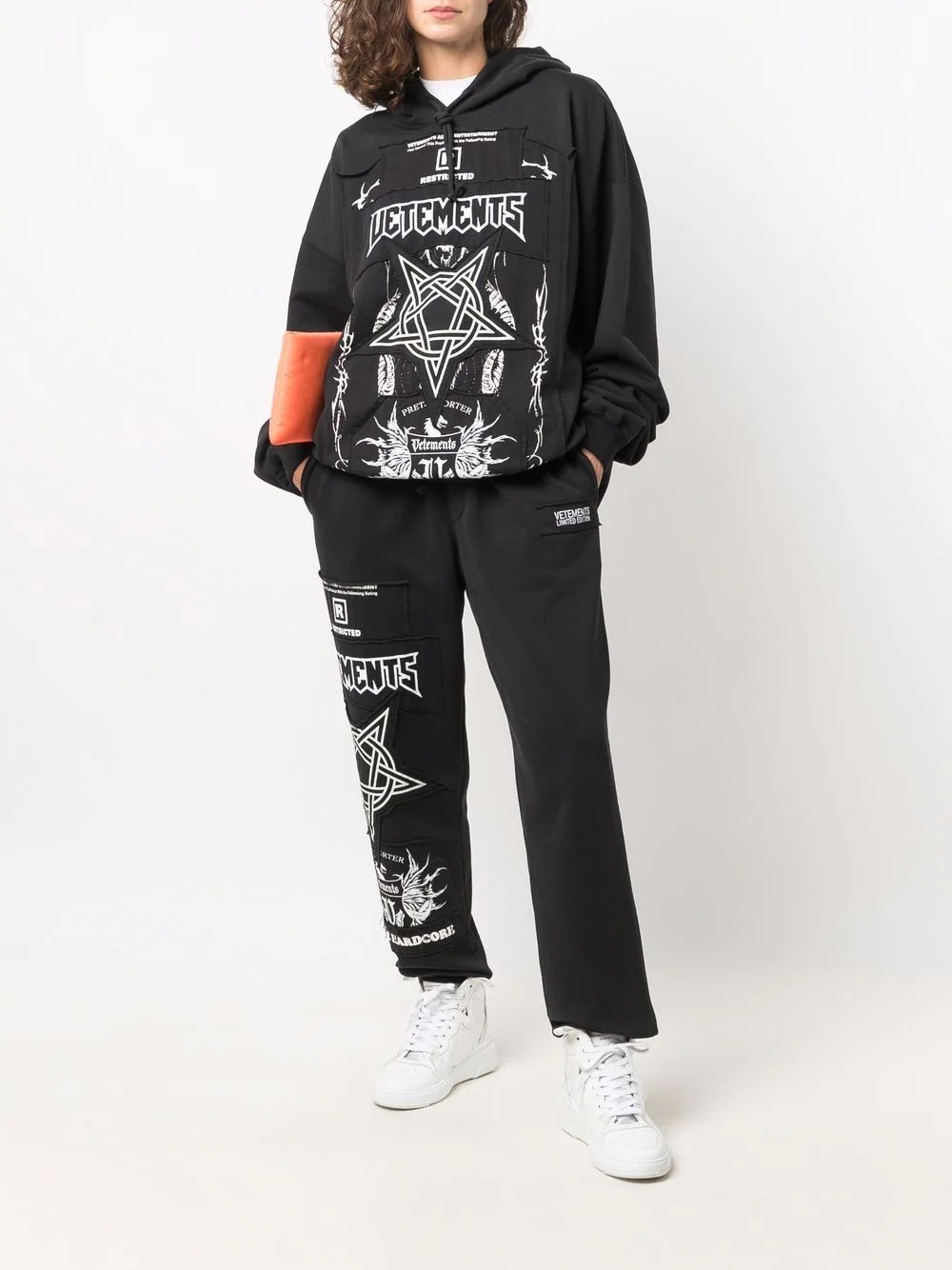 graphic-print track pants - 3