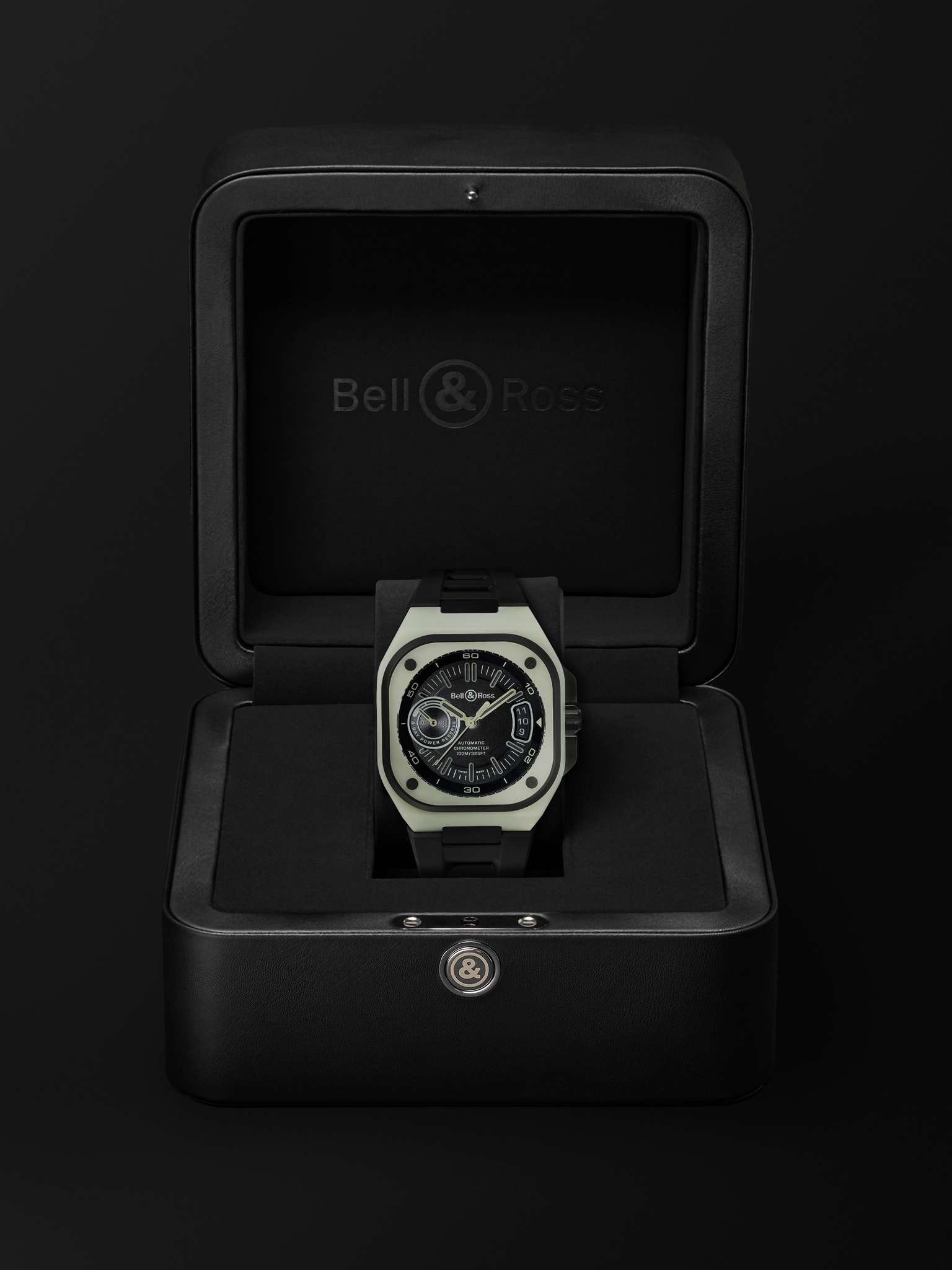 BR-X5 Limited Edition Automatic 41mm Titanium, Fibreglass and Rubber Watch, Ref. No. RX5R-LUM_TC/SRB - 8