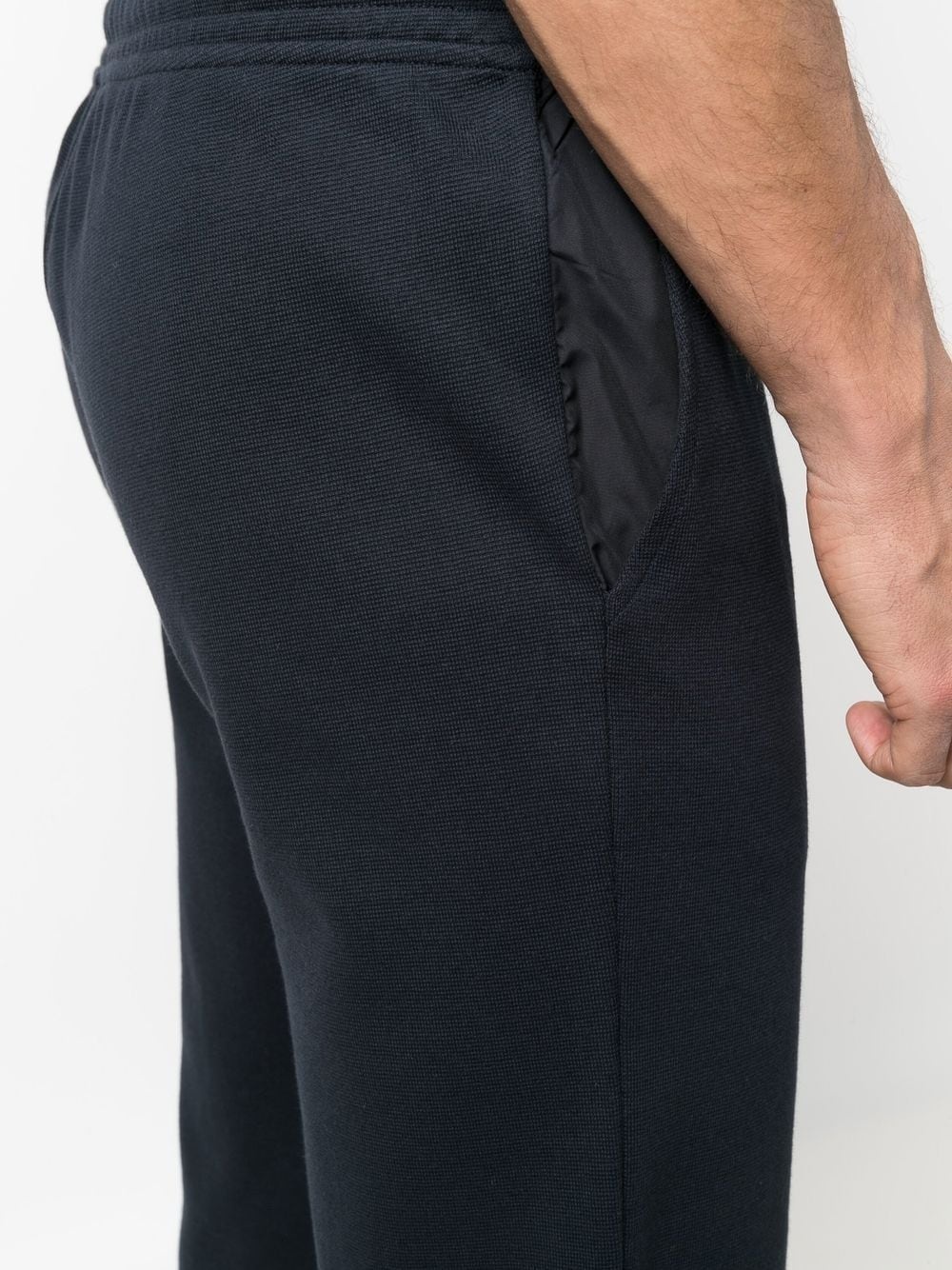 elasticated drawstring-waist trousers - 5