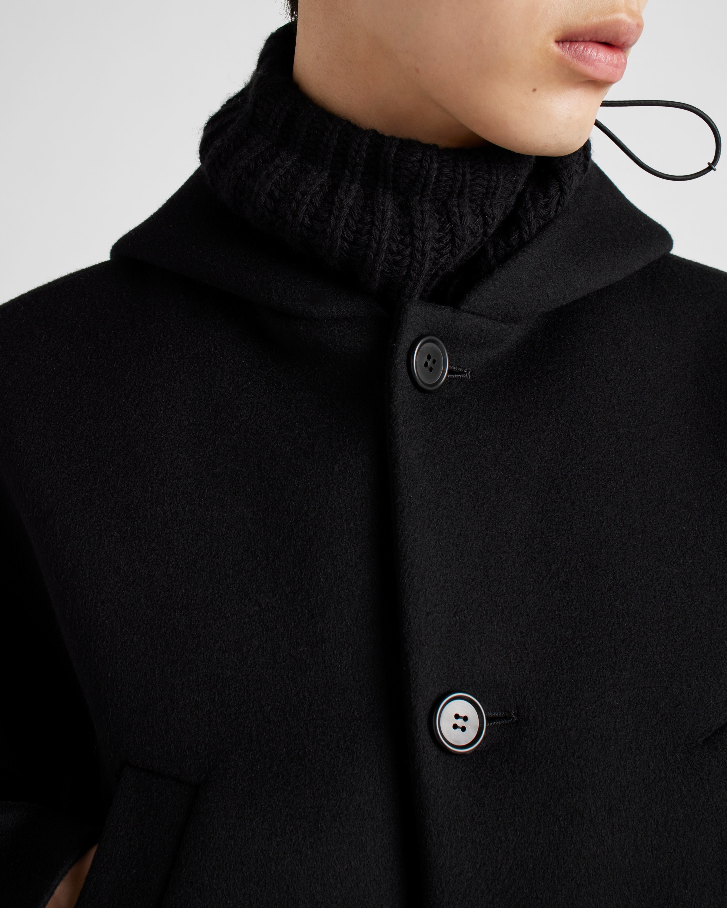 Wool blend jacket - 4