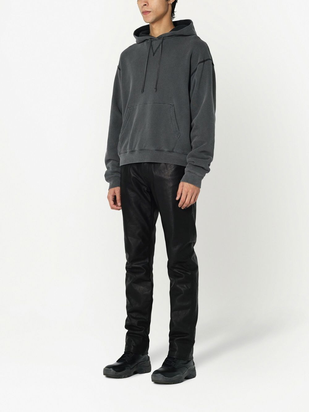 Thermal-Lined cotton hoodie - 3
