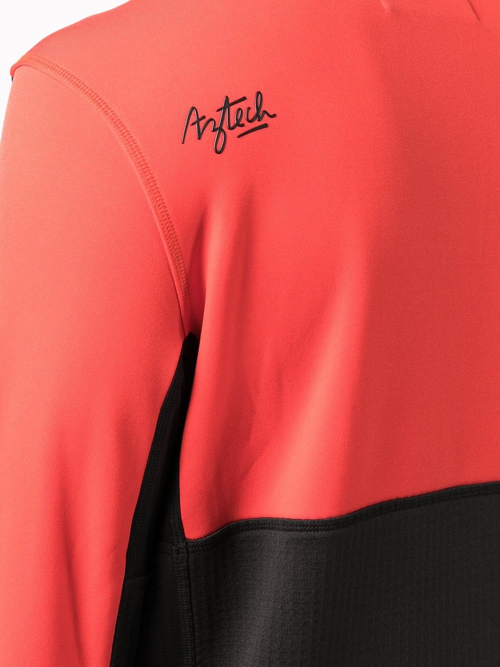 panelled fleece jacket - 5