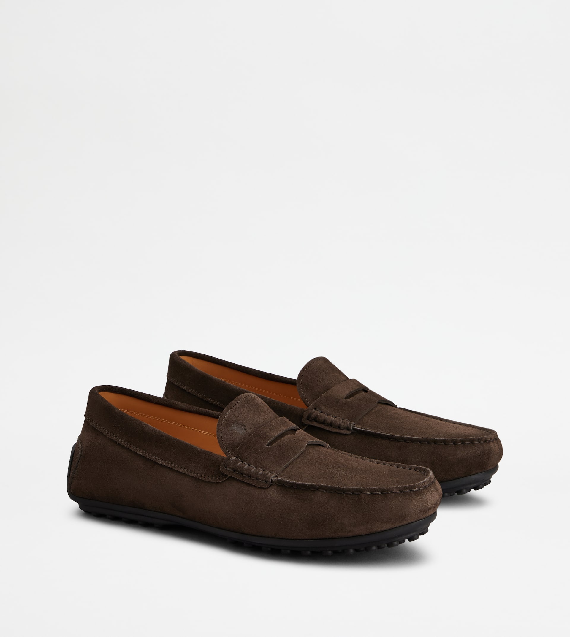 CITY GOMMINO DRIVING SHOES IN SUEDE - BROWN - 2
