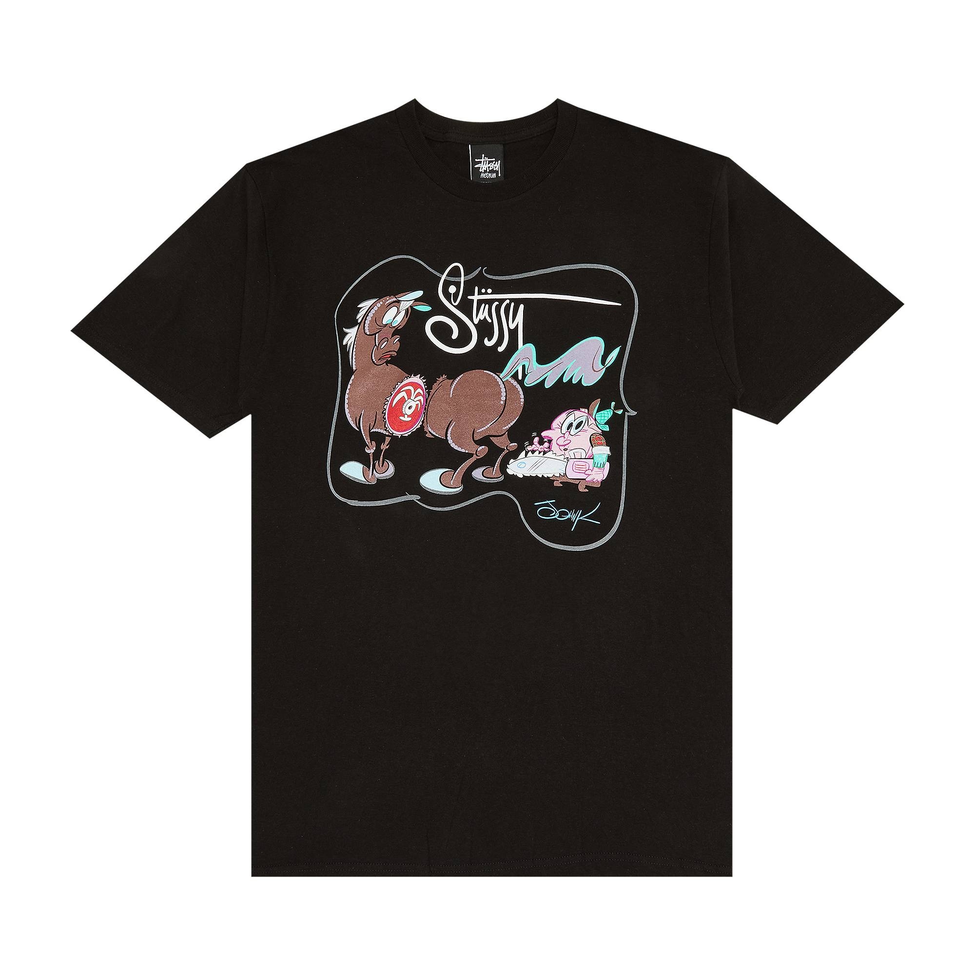 Stussy John K Horse Tee 'Black' - 1