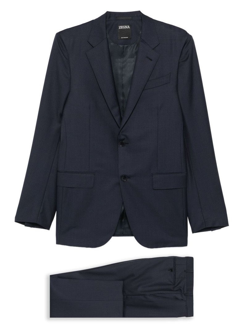 pinstripe two-piece suit 1