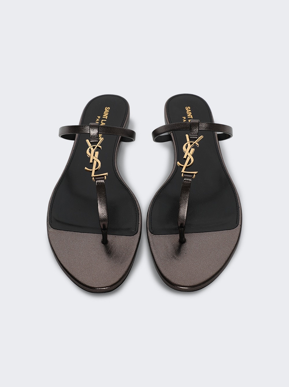 Cassandra Slides Metal Walnut - 5