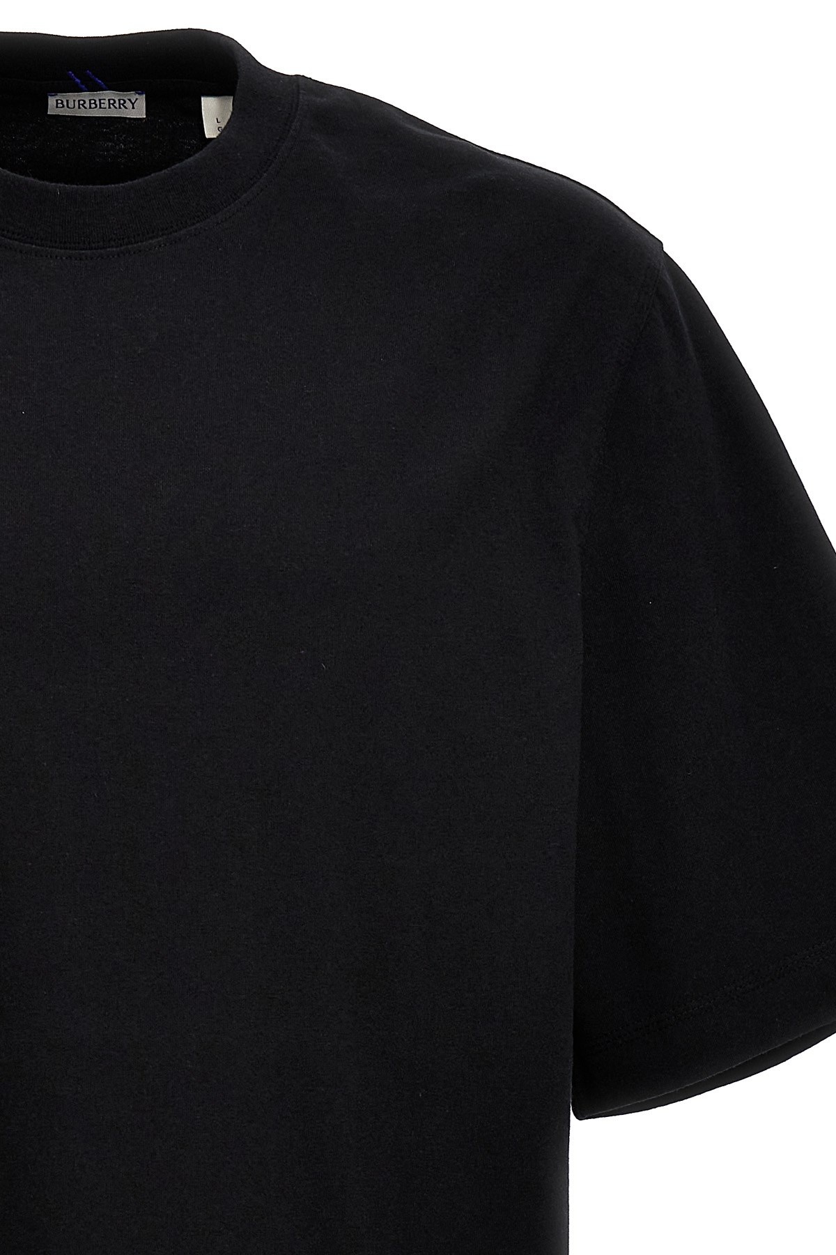 Tシャツ・カットソー BURBERRY 'Jer for 77' T-shirt Black  8080814 Burberry 'Jer for 77' T-shirt | julianfashion | REVERSIBLE