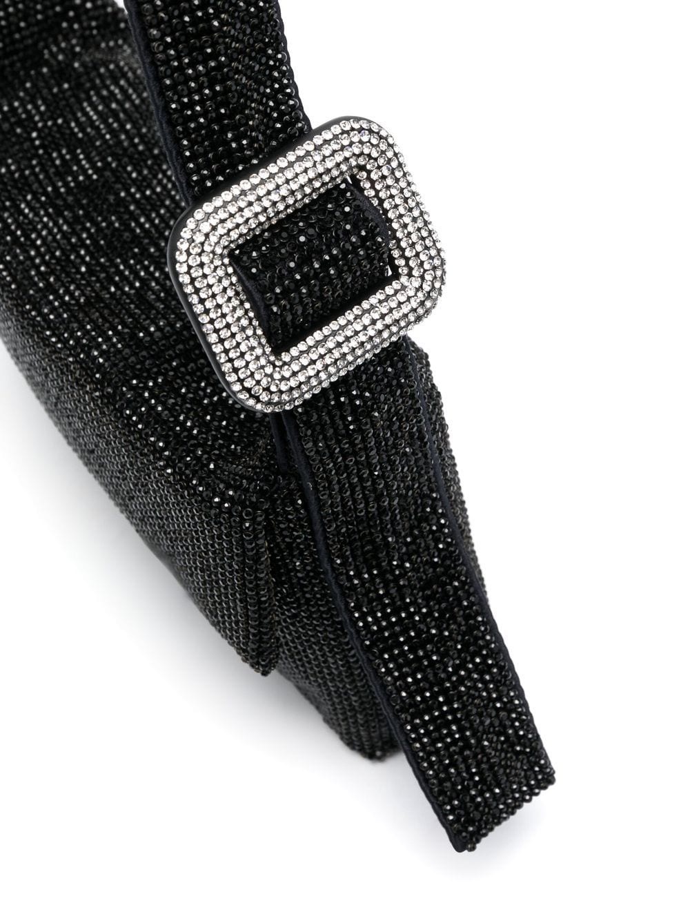 crystal-embellished clutch bag - 4