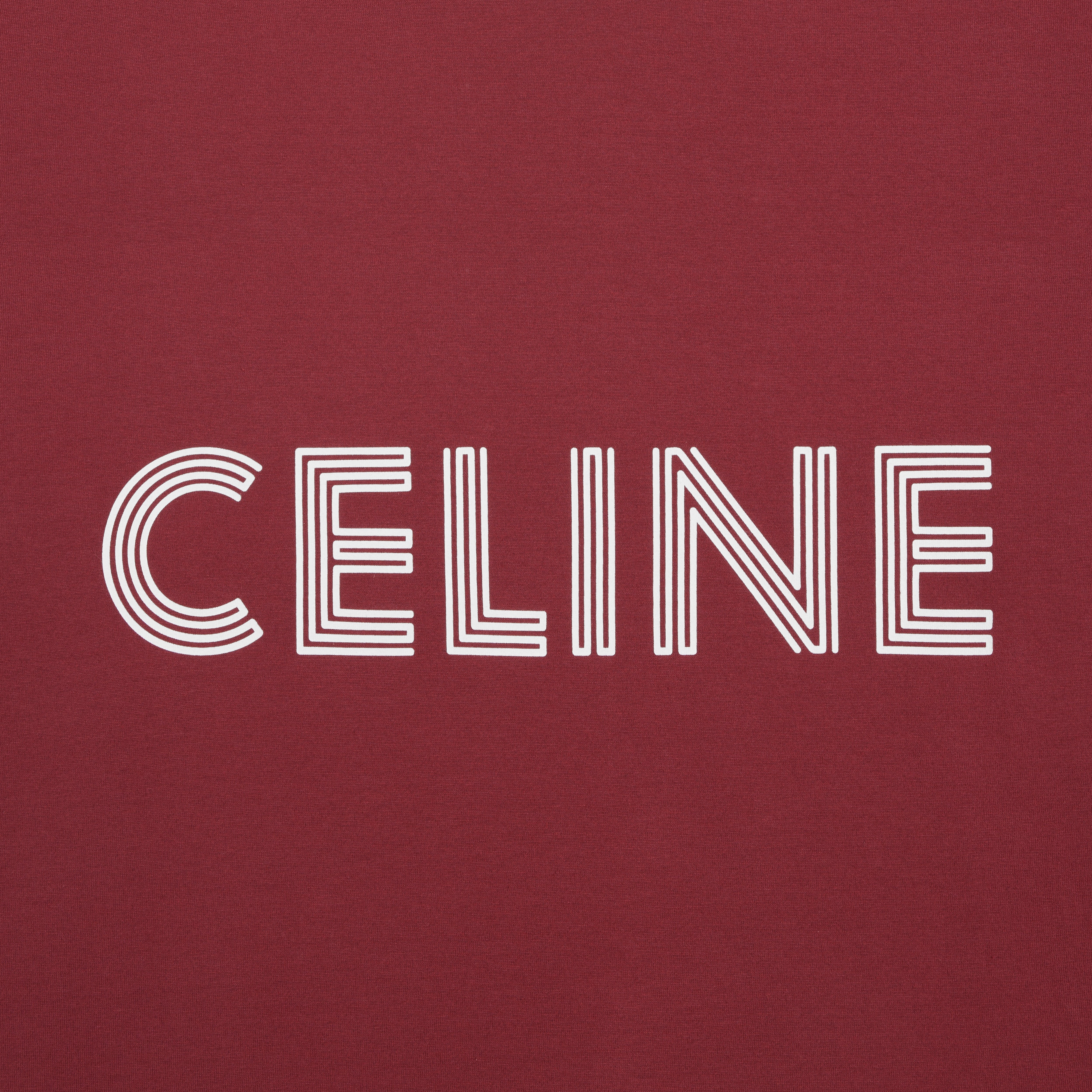 celine loose T-shirt in cotton jersey - 4