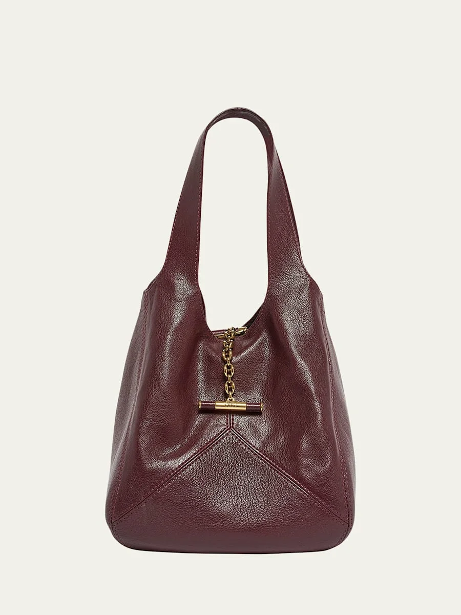 Balloon Small Top-Handle Bag in Leather - 1
