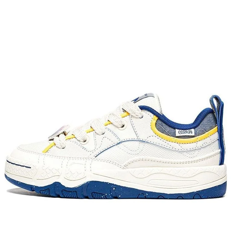 (WMNS) Li-Ning CF Yu 3.0 'White Blue Yellow' AGLT198-1 - 1