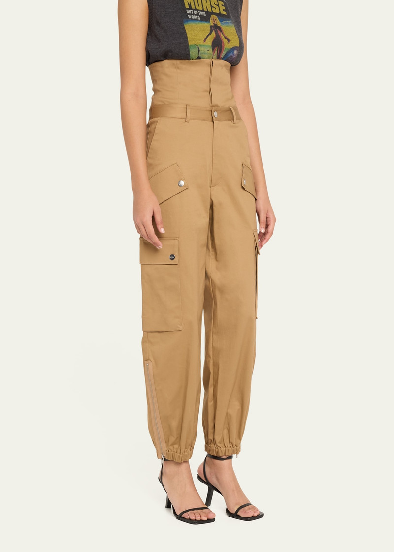 Double Waistband Cargo Pants 4