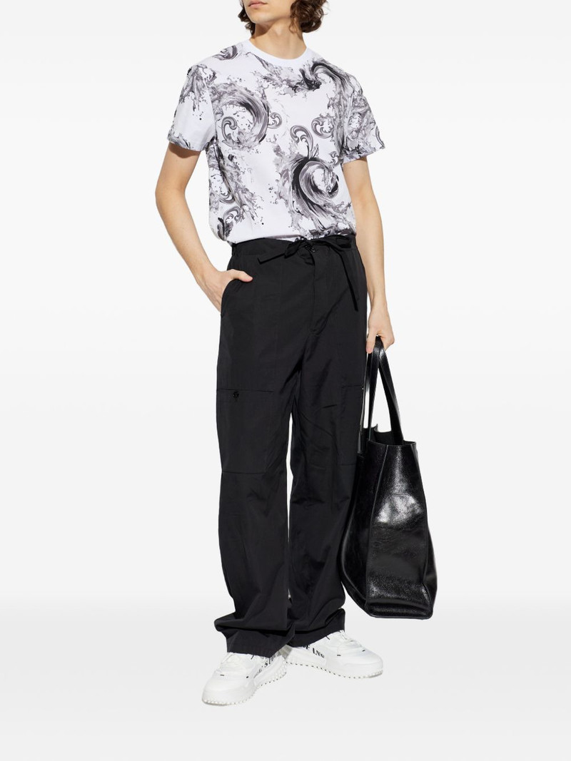 VERSACE JEANS COUTURE Barocco print T-shirt outlook