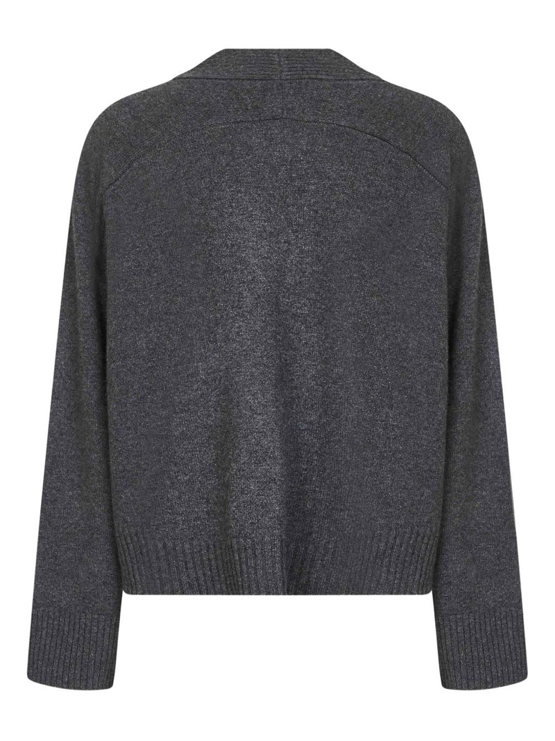 Loulou de Saison button-front cashmere cardigan outlook
