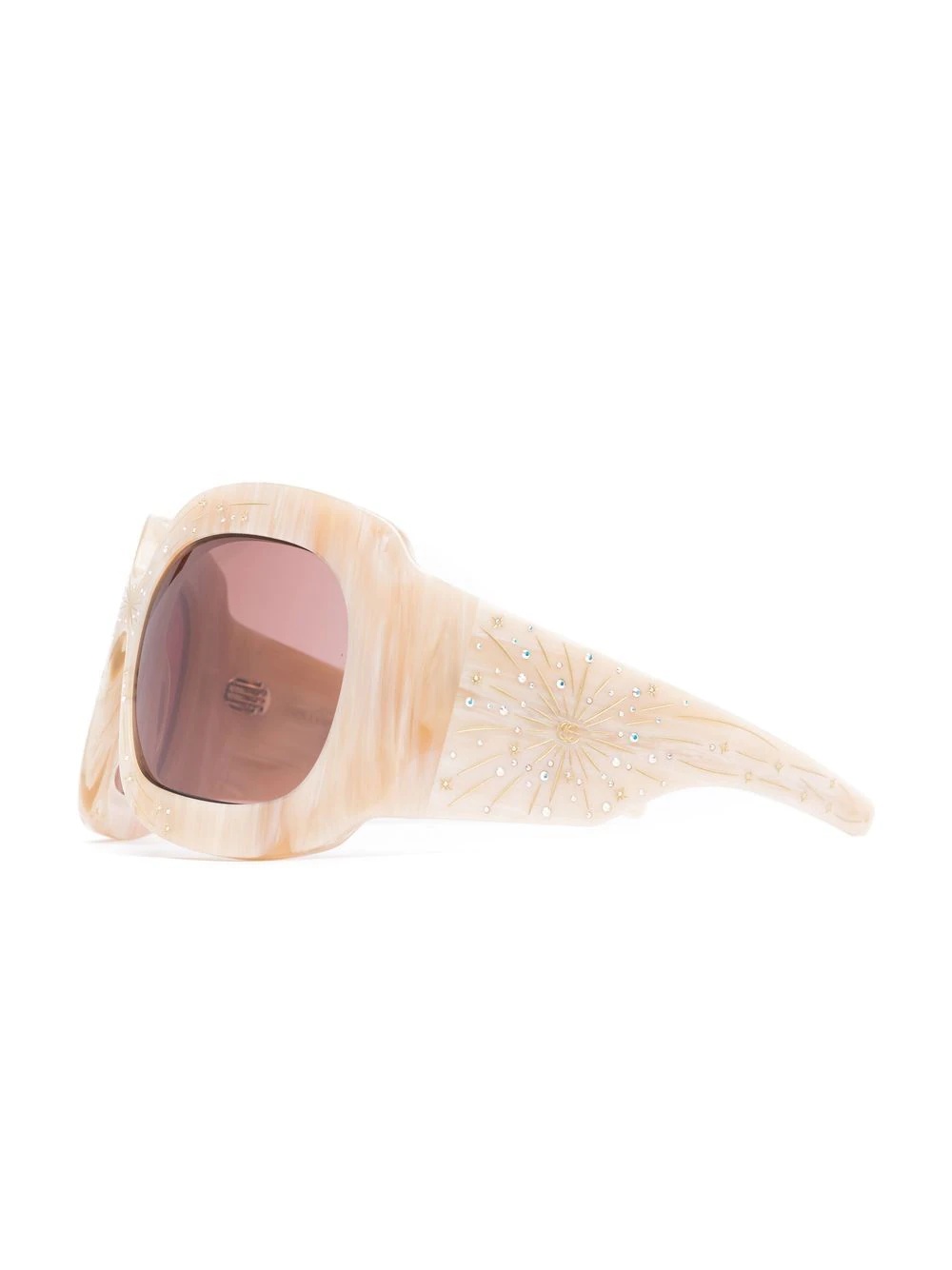 oversized tinted sunglasses - 2