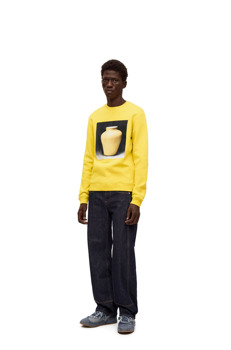 Loewe Ceramic print sweatshirt in cotton outlook