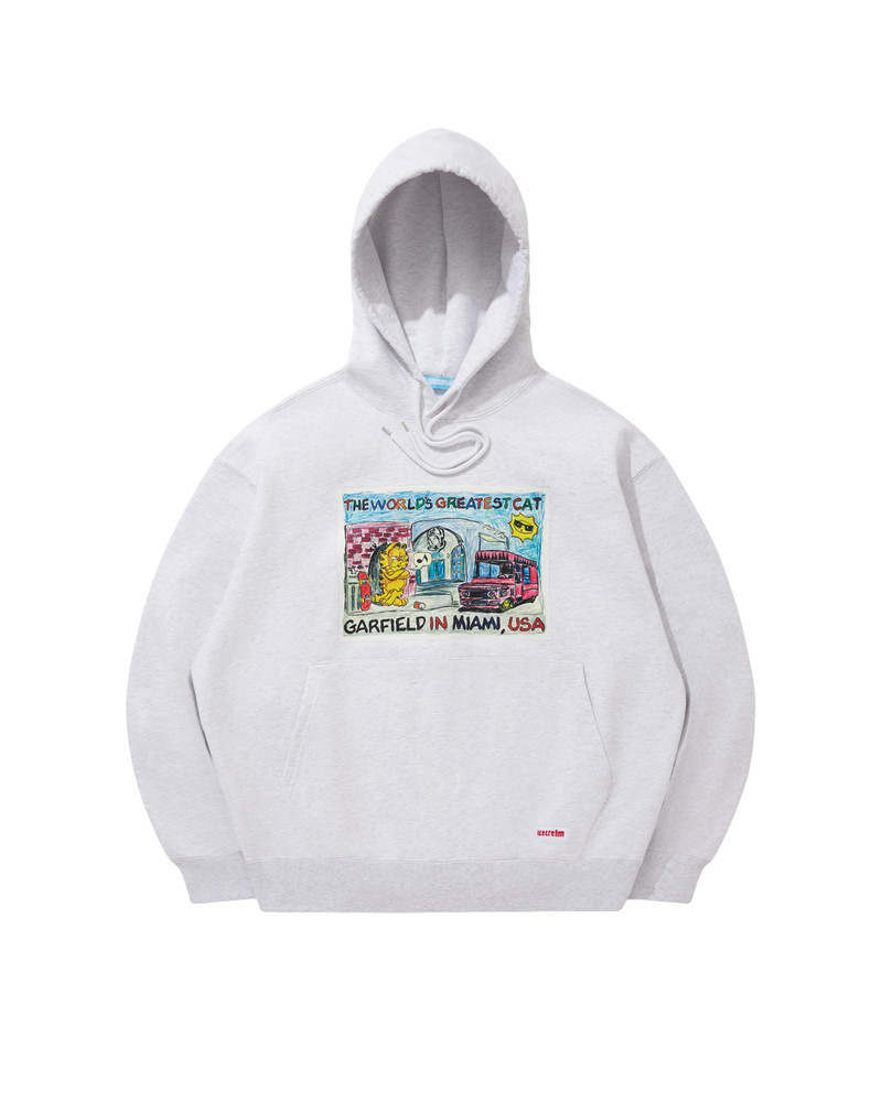 ICECREAM X GARFIELD COTTON HOODIE MIAMI 1