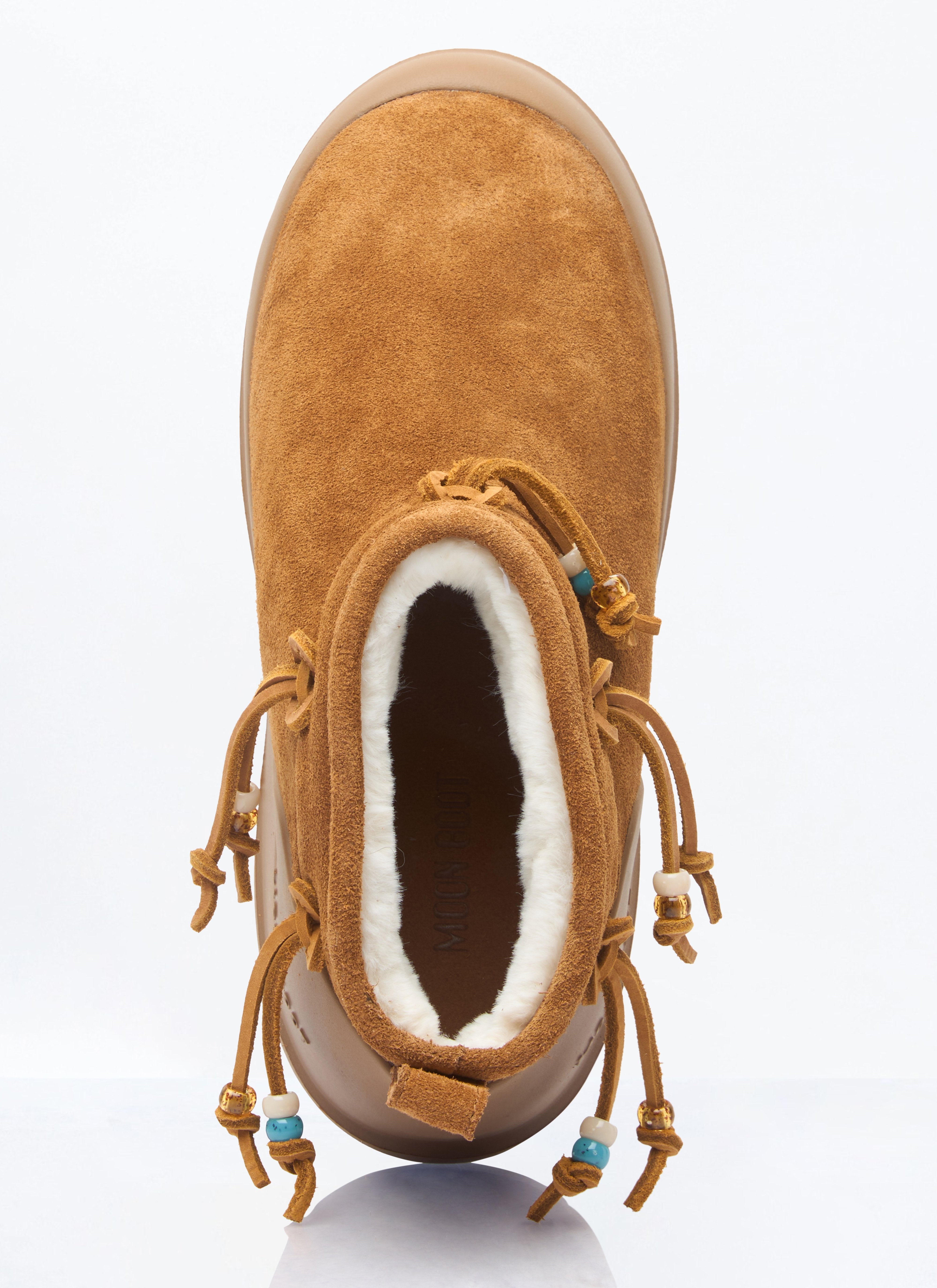 Moon Boot Women Luna Low Beads Suede Boots - 7