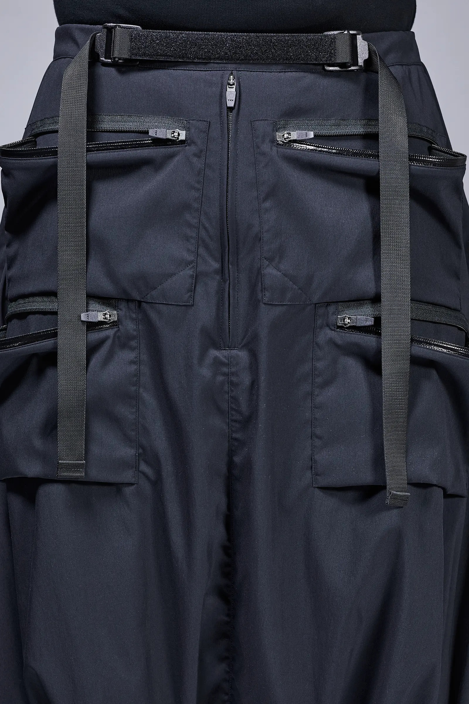 ACRONYM P58A-M Nylon Stretch Ultrawide Cargo Trouser Black
