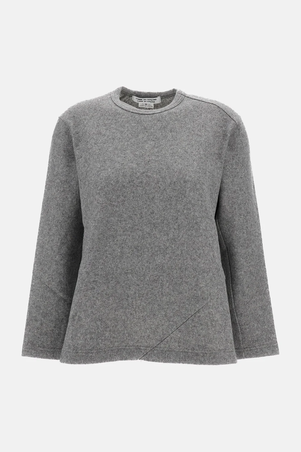 Long-sleeve crew neck sweater - 1