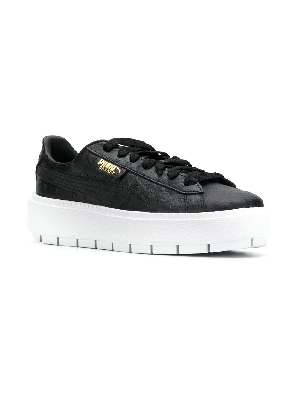 Platform Trace Ostrich sneakers - 2