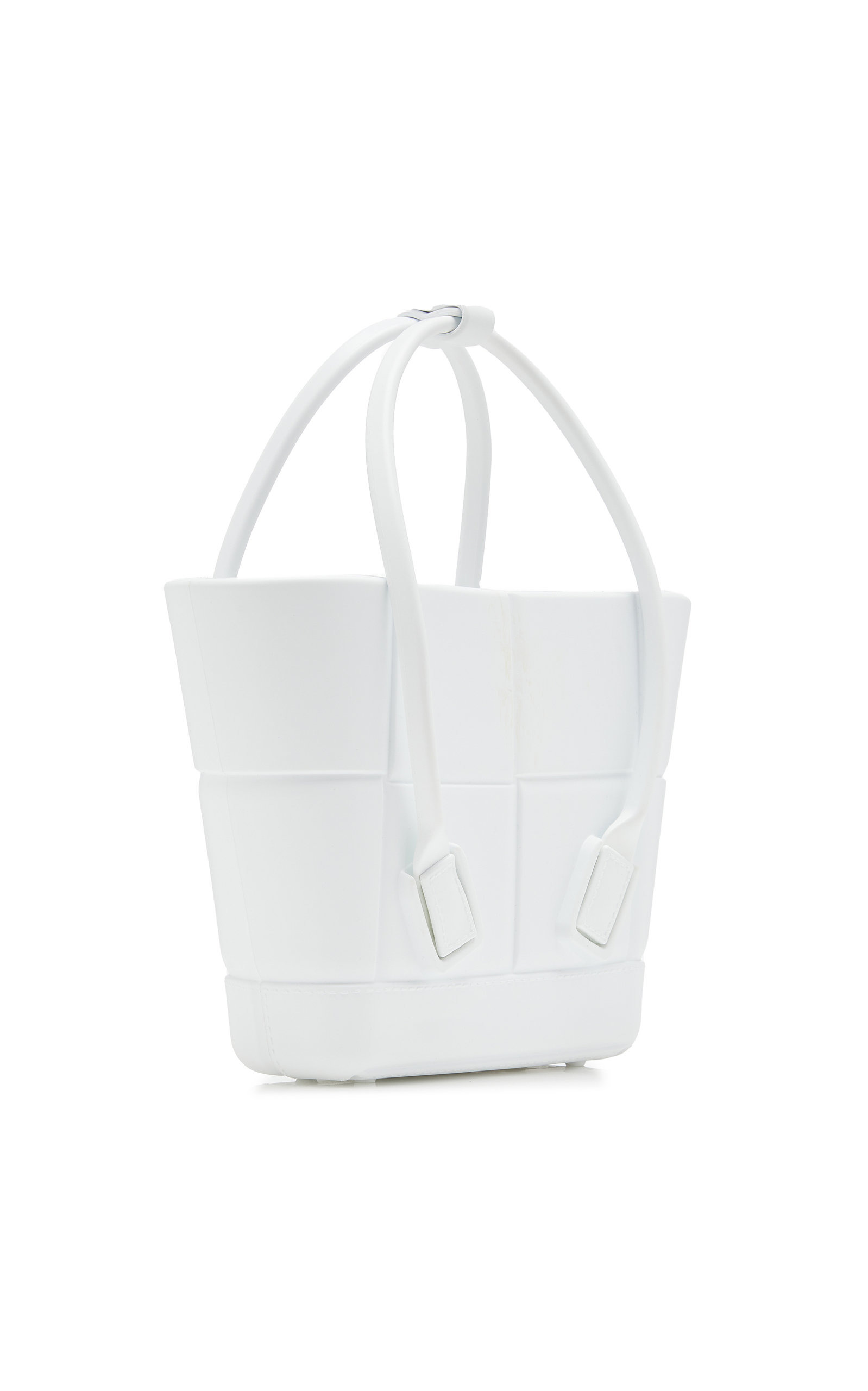 Mini Arco Rubber Shopping Bag white - 3