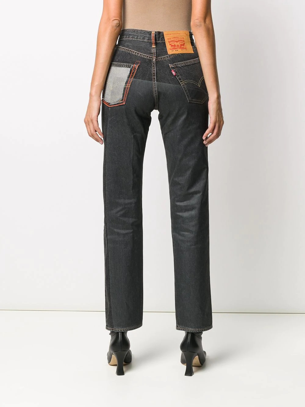 x Levis high-rise straight leg jeans - 4