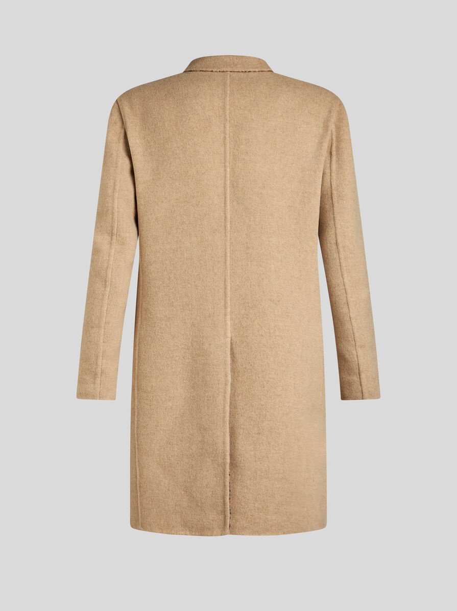 REVERSIBLE WOOL COAT - 8