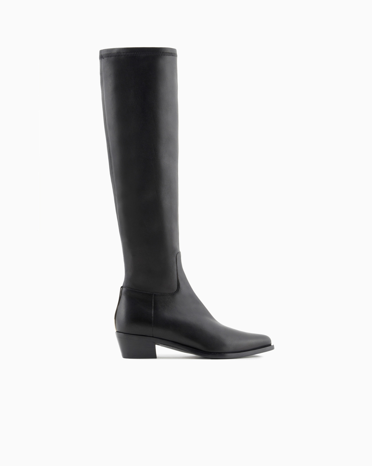 Stretch nappa-leather boots - 1