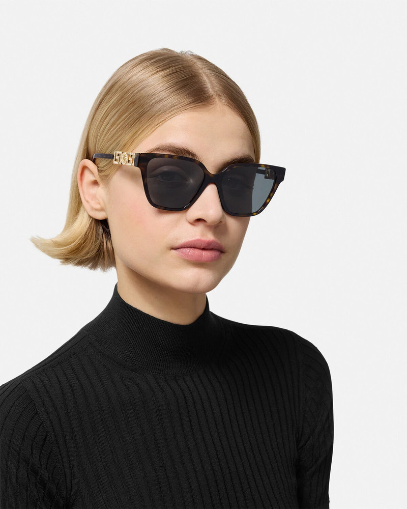Greca Strass Butterfly Sunglasses 4