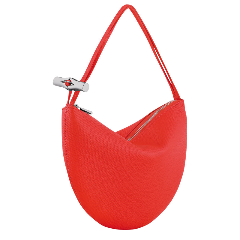 Le Roseau Clutch Vermilion - Leather 3