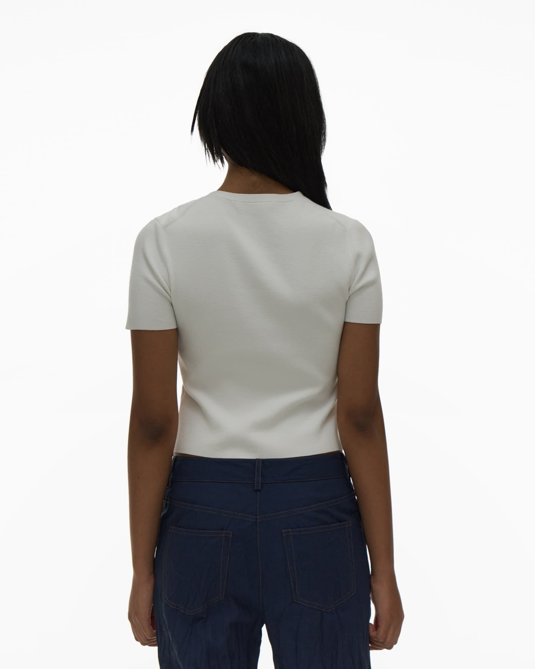 TWISTED ASYMMETRIC TEE - 4